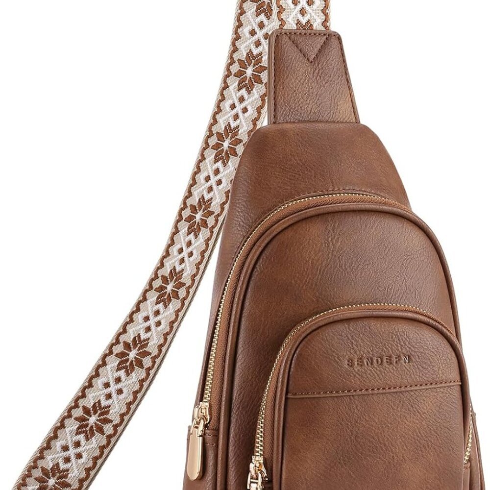 Versatile Women's Sling Backpack - 4 Pockets, Adj… - image 1